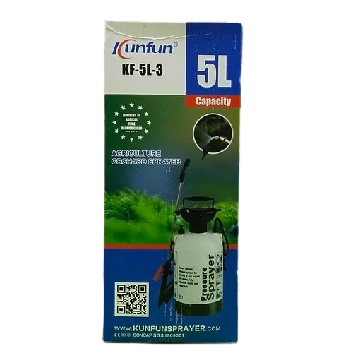 5 Liter Transparent Pressure Water Sprayer Bottle