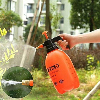 2 Liter Transparent Pressure Water Sprayer Bottle