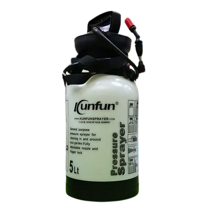 5 Liter Transparent Pressure Water Sprayer Bottle